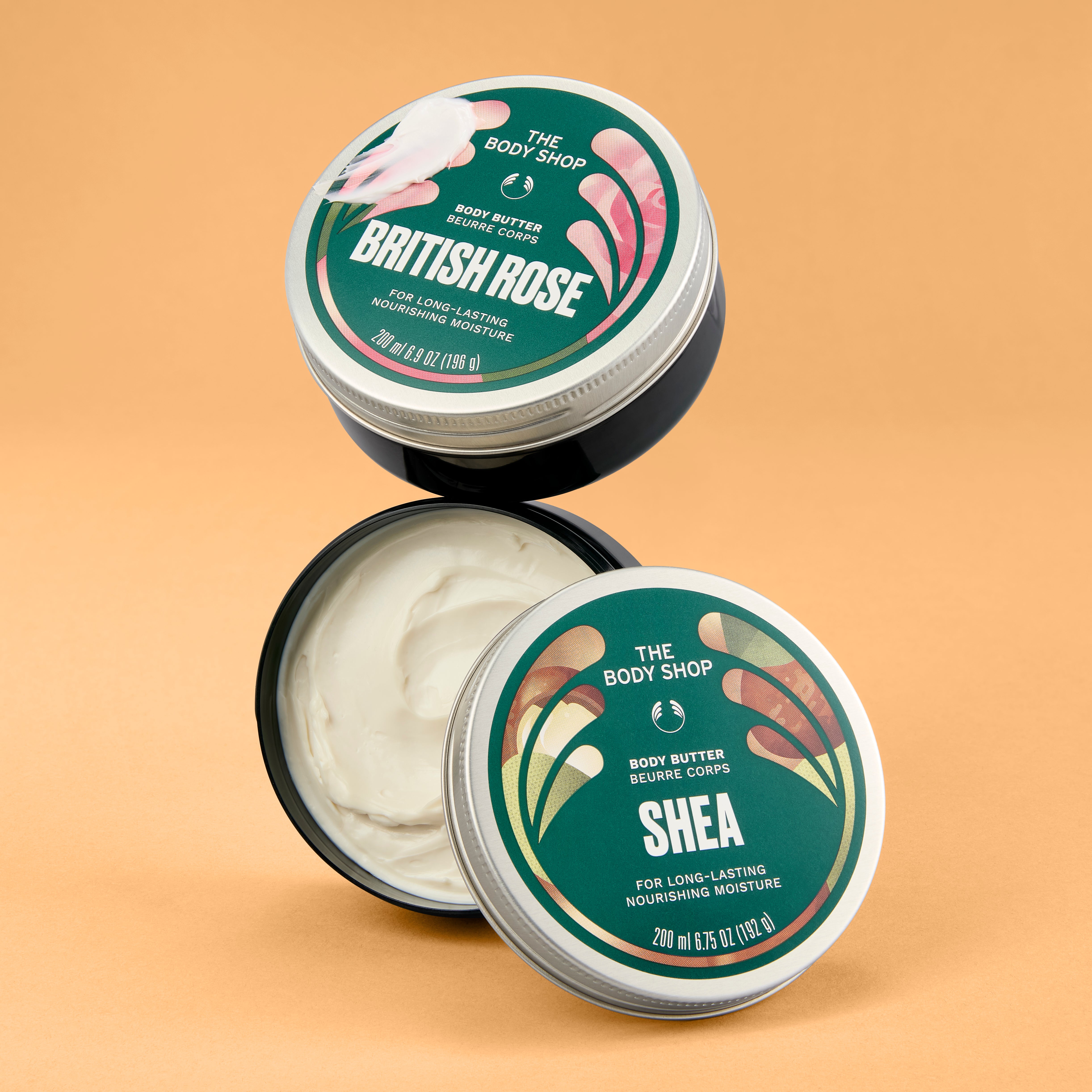 Body Butter krukkur frá The Body Shop