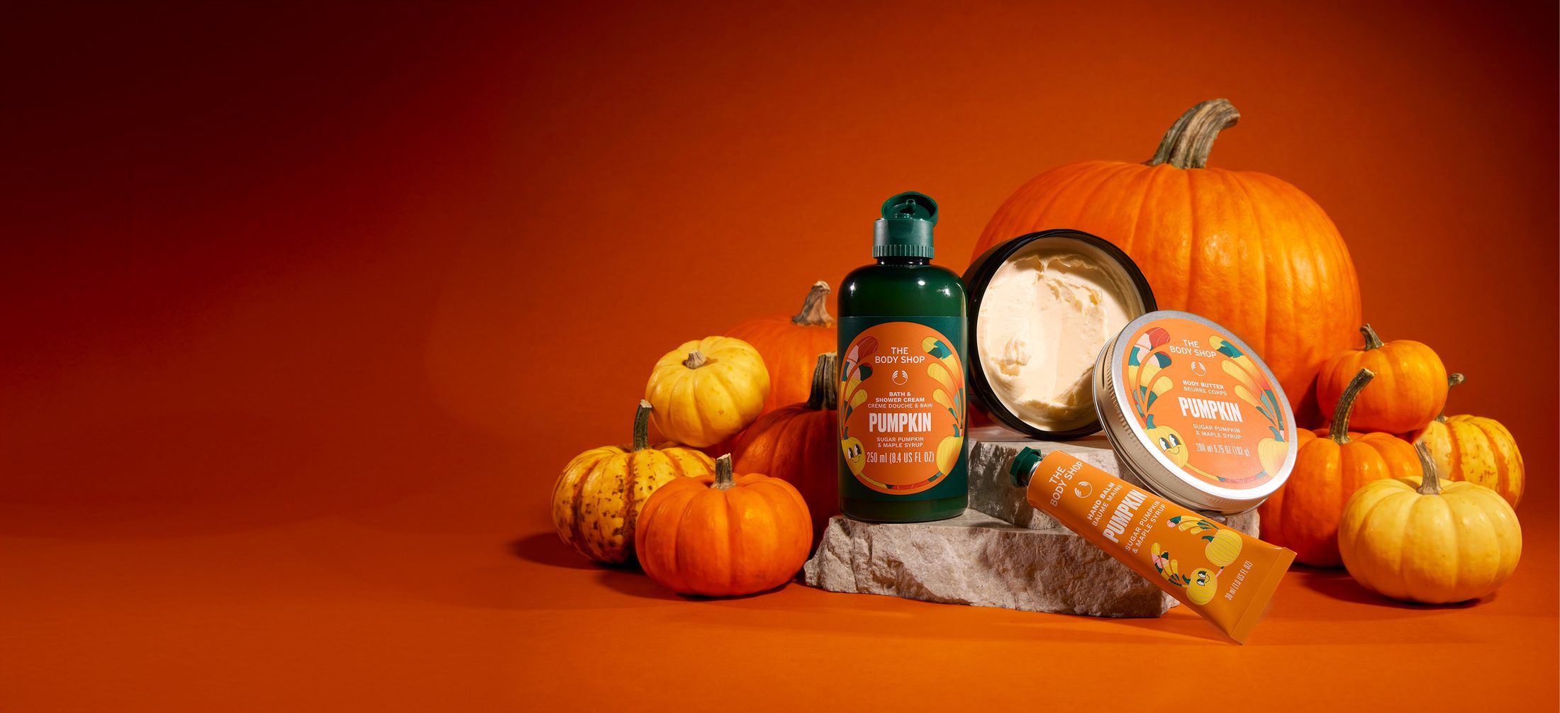 Pumpkin línan frá The Body Shop